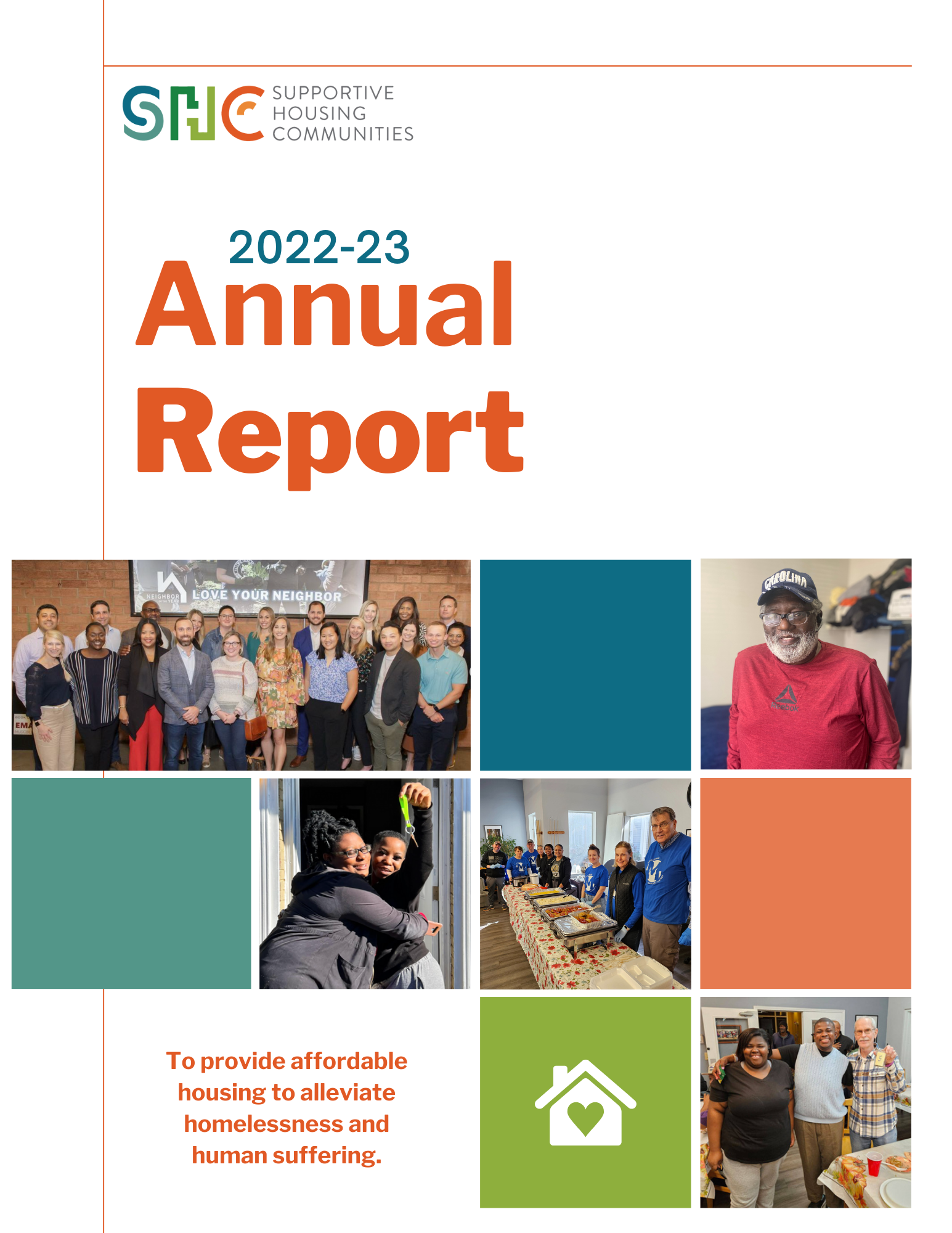 SHC Annual Report 2022-23 - Supportive Housing Communities